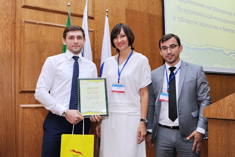 Победитель Всероссийской молодежной премии в области экологии  фото