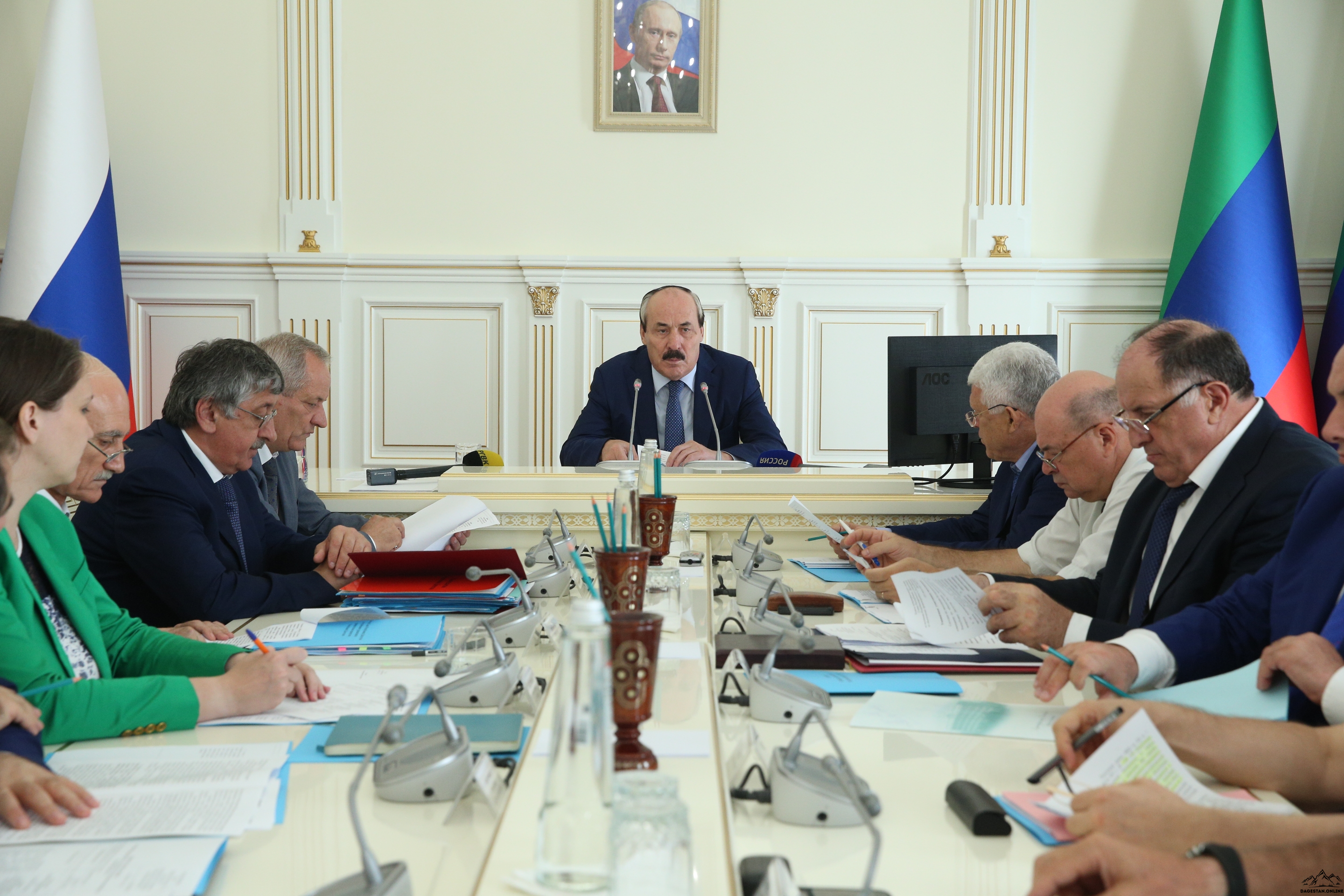 Совещание по обеспечению правопорядка РД фото