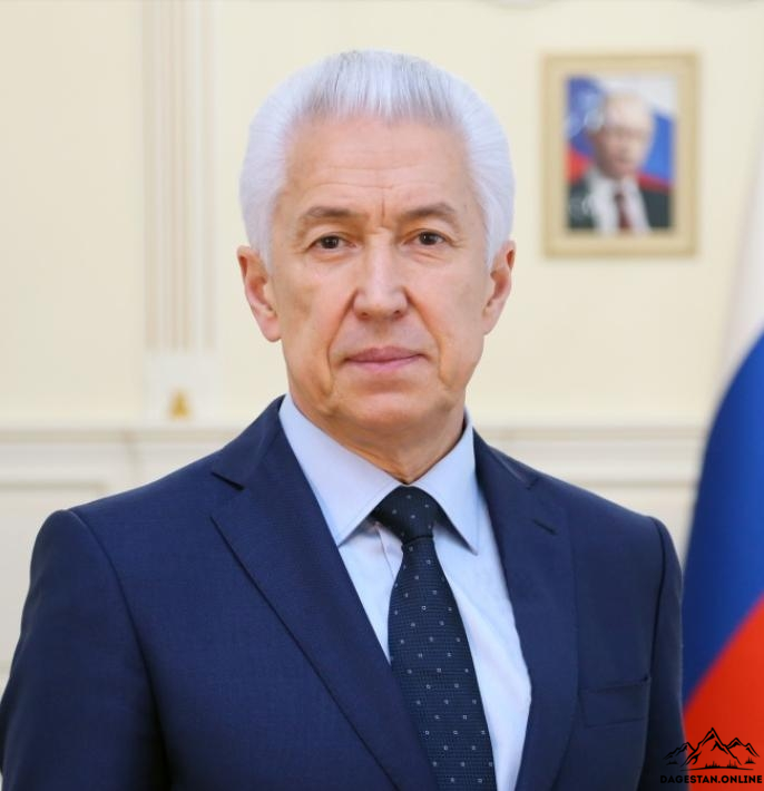 Поздравление Врио Главы Дагестана Владимира Васильева Хабибу Нурмагомедову фото