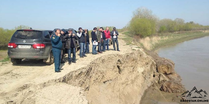 Правительственная комиссия Дагестана изучила противопаводковую ситуацию на Сулаке и Тереке фото