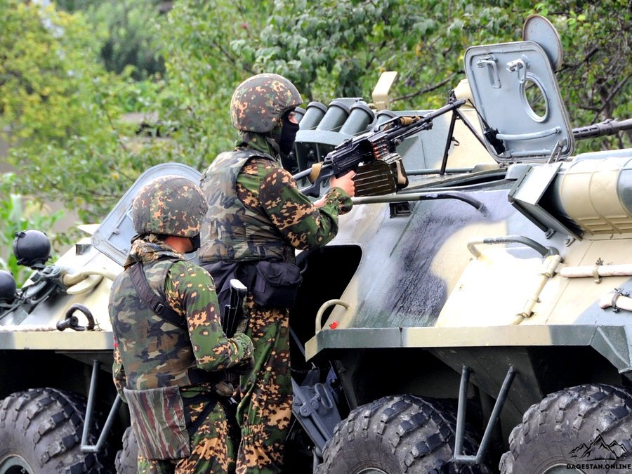 В Дагестане после введения режима КТО начался поиск боевиков фото