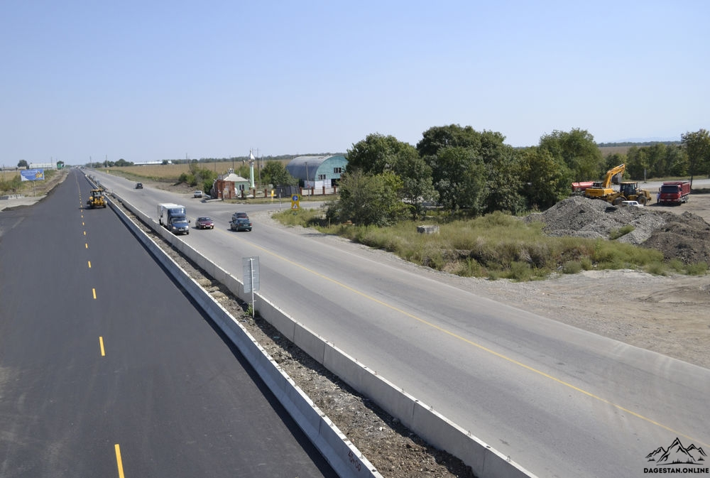В Дагестане завершили ремонт автодороги, ведущей к санаторию &quot;Каспий&quot; фото