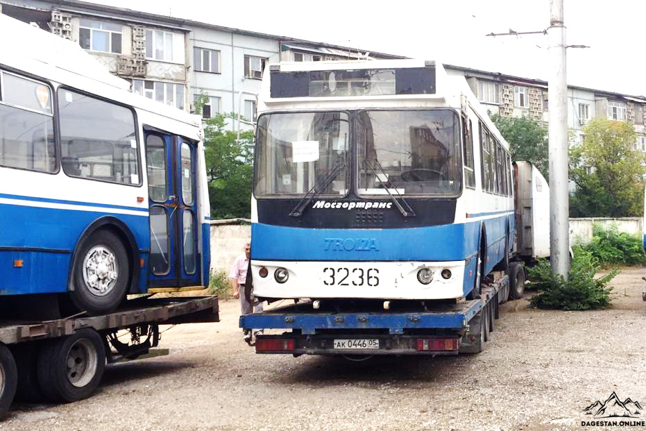 Махачкала получила в подарок от Правительства Москвы 15 троллейбусов фото