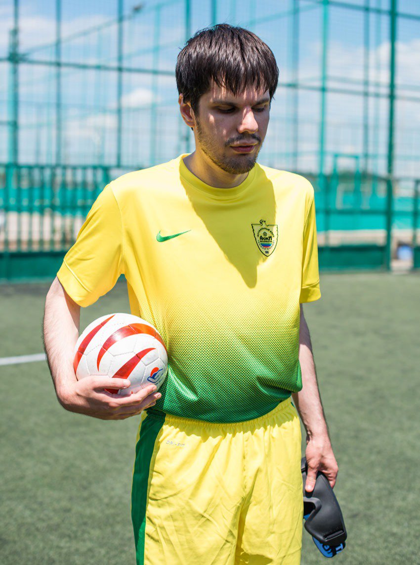 Футбол для незрячих фото