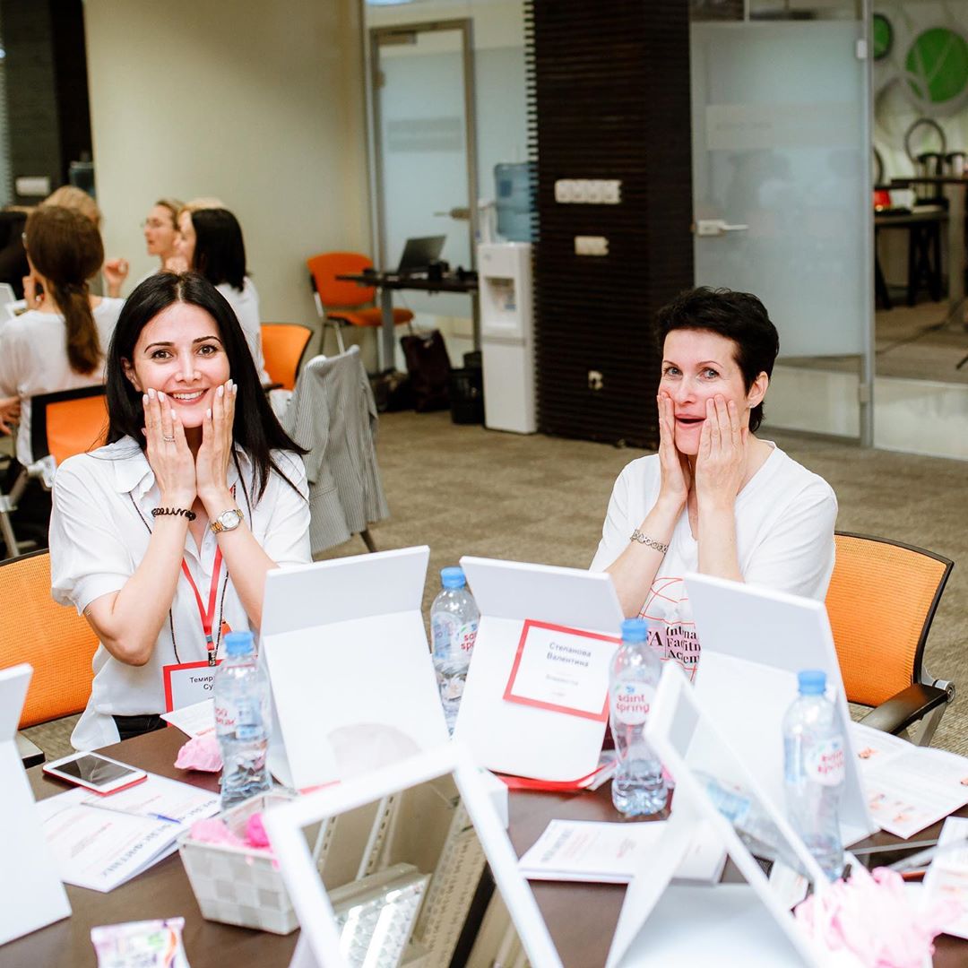 Мастер-класс по фейсфитнесу фото