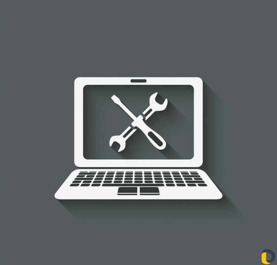Логотип компьютерного сервиса