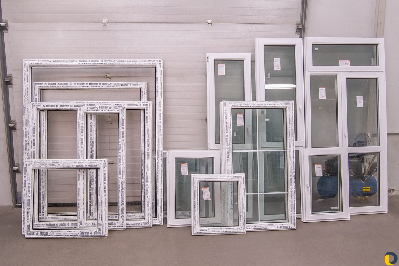 Пластиковые и алюминиевые окна / двери / перегородки от завода без посредников фото