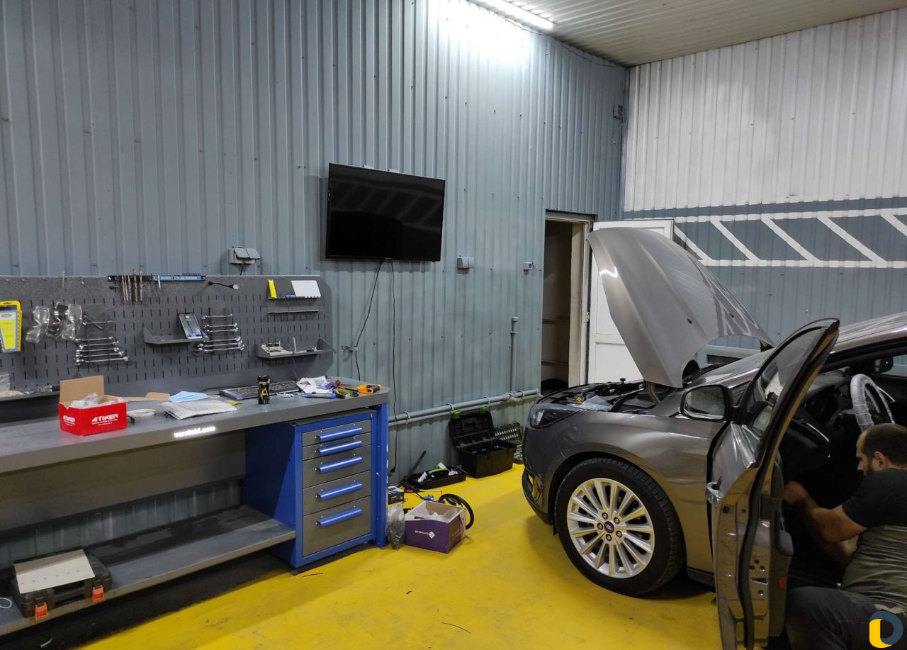 Установка газового оборудования гбо фото